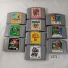 NINTENDO 64 N64 Lot of 10 All Popular Games Japan Import NTSC-J Tested NINTENDO 64 N64 Lot of 10 All Popular Games Japan Import NTSC-J Tested