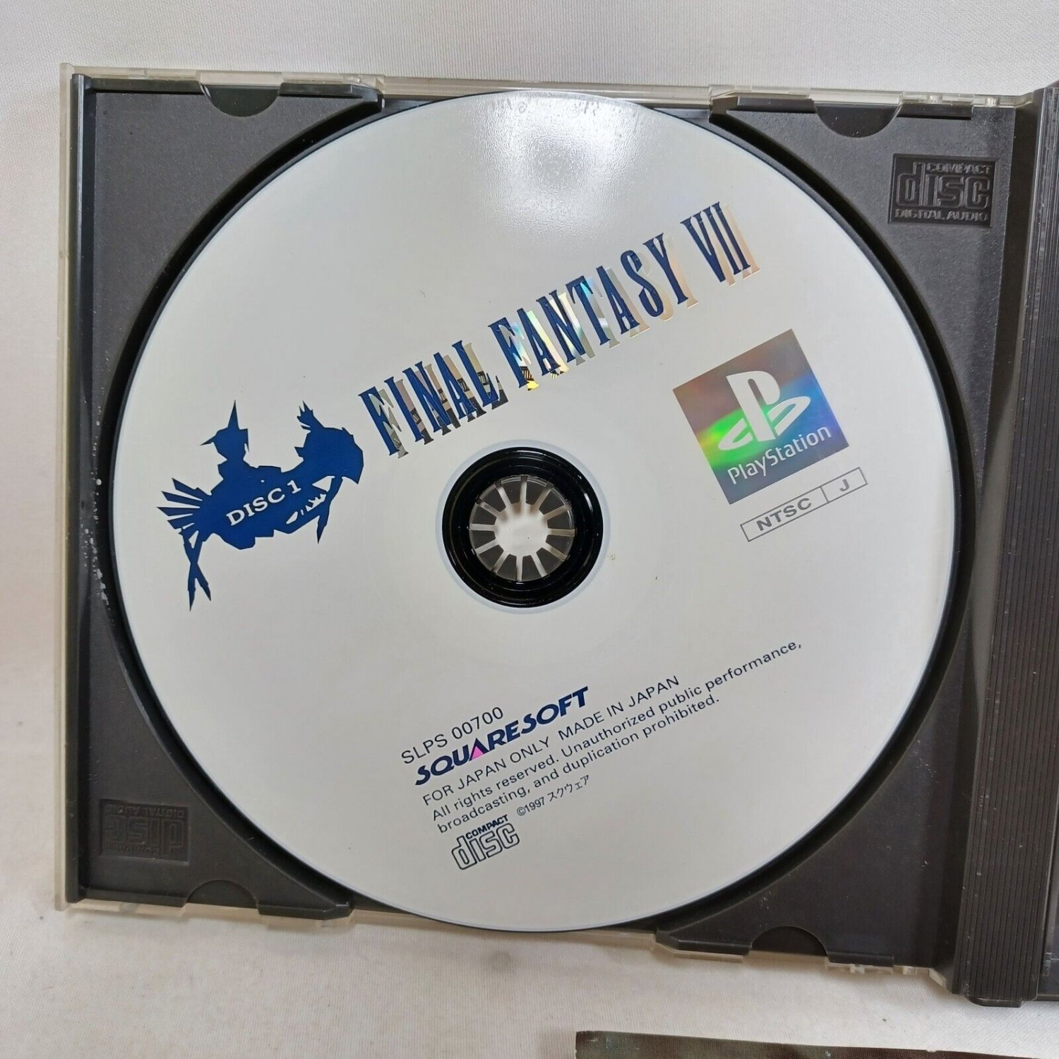 SONY PlayStation PS1 Final Fantasy VII 7 FFVII FF7 CIB Japan Import Tested