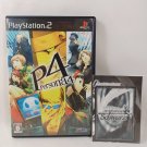 SONY PlayStation 2 PS2 Persona 4 P4 Complete set Japan Import NTSC-J Tested SONY PlayStation 2 PS2 Persona 4 P4 Complete set Japan Import NTSC-J Tested