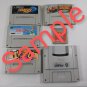 NIntendo Super Famicom SFC Complete Choose 20 Softwares JP Import NTSC-J Tested