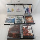 SONY PlayStation 2 PS2 Lot of 8 Final Fantasy FF X X-2 XII Dirge VII Tested