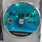 SONY PlayStation 2 PS2 Metal Gear Solid 2 Complete Japan Import NTSC-J Tested