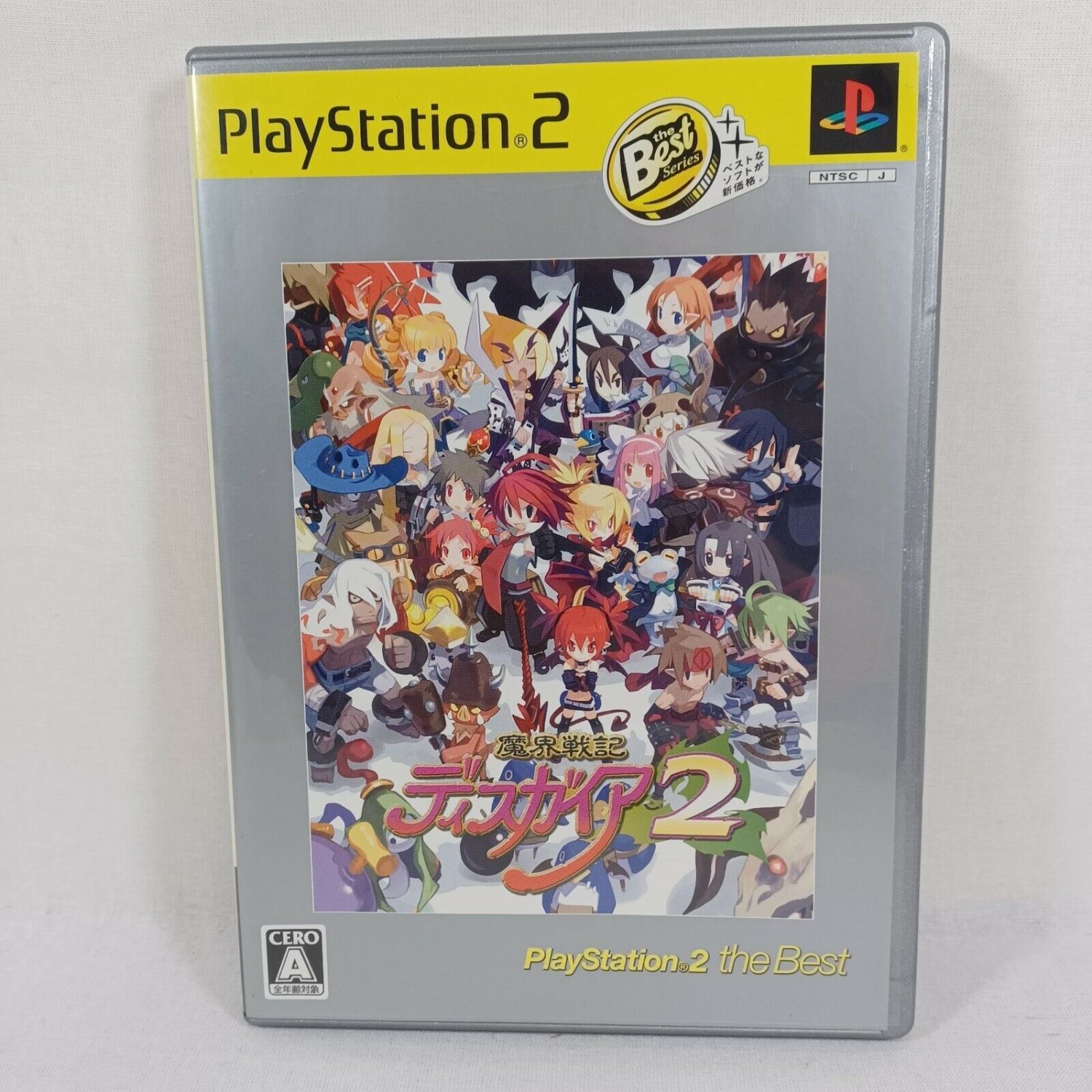 SONY PlayStation 2 PS2 Disgaea 2 Complete Set Japan Import NTSC-J Tested