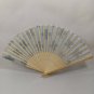 BRAND NEW Japanese Folding Fan Gray cross SENSU JAPAN JP JPN karinpia