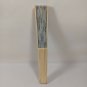 BRAND NEW Japanese Folding Fan Gray cross SENSU JAPAN JP JPN karinpia