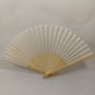 BRAND NEW Japanese Folding Fan White base SENSU JAPAN JP JPN karinpia