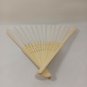 BRAND NEW Japanese Folding Fan White base SENSU JAPAN JP JPN karinpia