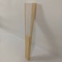 BRAND NEW Japanese Folding Fan White base SENSU JAPAN JP JPN karinpia