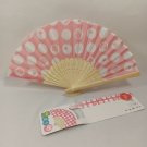 BRAND NEW Japanese Folding Fan Light Pink for Kids SENSU JAPAN JPN karinpia