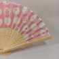 BRAND NEW Japanese Folding Fan Light Pink for Kids SENSU JAPAN JPN karinpia