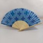 BRAND NEW Japanese Folding Fan Light blue Cross SENSU JAPAN JPN karinpia
