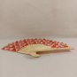 BRAND NEW Japanese Folding Fan Watermelon Red Pink Kids SENSU JAPAN JP Takeda