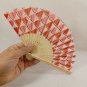 BRAND NEW Japanese Folding Fan Watermelon Red Pink Kids SENSU JAPAN JP Takeda