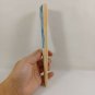 BRAND NEW Japanese Folding Fan Checkered pattern Blue SENSU JAPAN JP Takeda