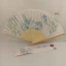 BRAND NEW Japanese Folding Fan Plant pattern White SENSU JAPAN JP Takeda BRAND NEW Japanese Folding Fan Plant pattern White SENSU JAPAN JP Takeda