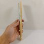 BRAND NEW Japanese Folding Fan Plant pattern White SENSU JAPAN JP Takeda