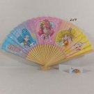 BRAND NEW Japanese Folding Fan Healin' GoodPrecure Pretty Cure SENSU JP import