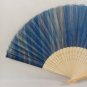 BRAND NEW Japanese Folding Fan Somejima Dyed stripes SENSU JAPAN JP Takeda