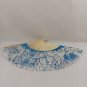 BRAND NEW Japanese Folding Fan Big Flower Blue SENSU JAPAN JP Takeda