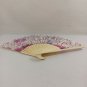 BRAND NEW Japanese Folding Fan Big Flower Purple SENSU JAPAN JP Takeda