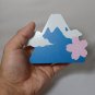 Mt.Fuji Japanese Paper Folding Fan and Artwork Ornament Fujiyama Fujisan