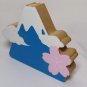 Mt.Fuji Japanese Paper Folding Fan and Artwork Ornament Fujiyama Fujisan