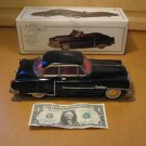 1950 Style Black Cadillac 10 Inch Friction Toy Metal Luxe Car with Box