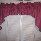 Rose colored valance