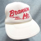 Vintage Branson MO Mesh Foam Trucker Hat Branson Hotline Cap