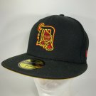 Detroit Tigers New Era Fitted Flatbill 7 1/8 2005 All Star Game Hat Cap Black