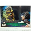 2016 Star Wars Force Awakens Series Two Lightsaber Green #76 Kalonia Examines