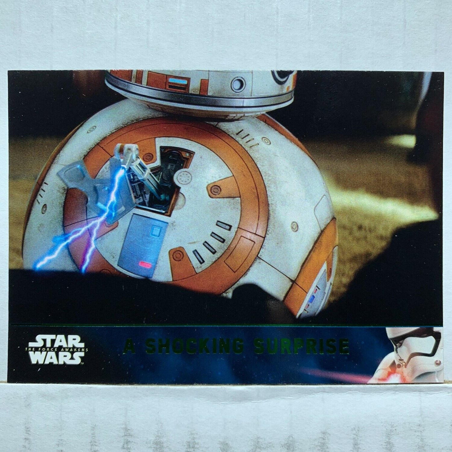 2016 Star Wars Force Awakens Series Two Lightsaber Green #30 Shocking Surprise