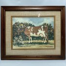 Vintage 1983 Cow in a Hat Edi Sweet Print Signed and Numbered 53/500 Heifer