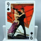 2010 Star Wars Playing Card 9 of Spades Slave Leia Luke Return of the Jedi