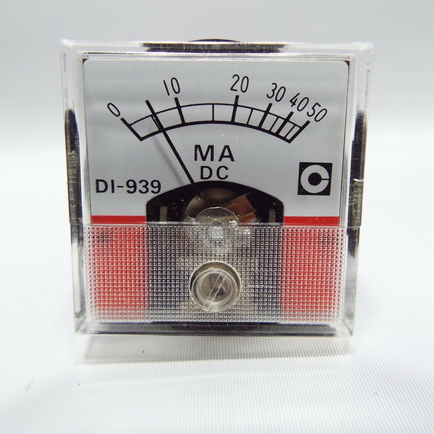 Calectro D1-939 Precision Mini-Meter 0-50 milliamperes DC Vintage