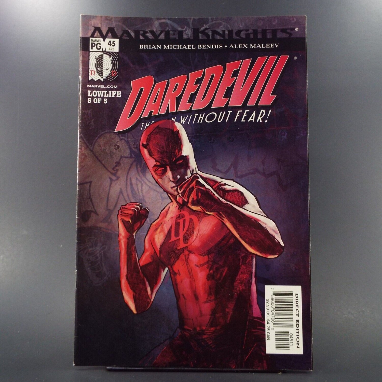 Daredevil 45 Marvel Knights May 2003 Marvel Comics Lowlife Part 5