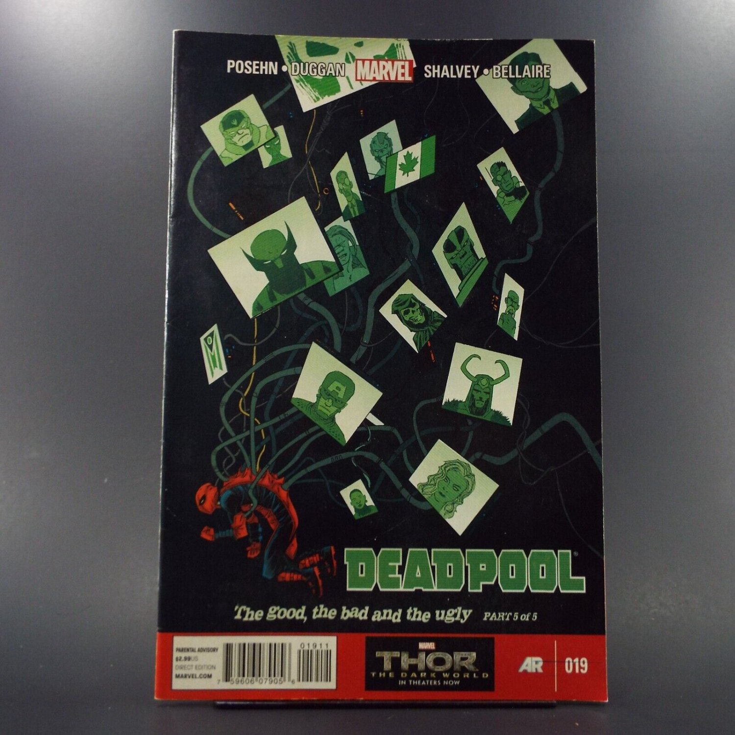 Deadpool 19 Marvel Comics January 2014 The Good Bad Ugly Part Five