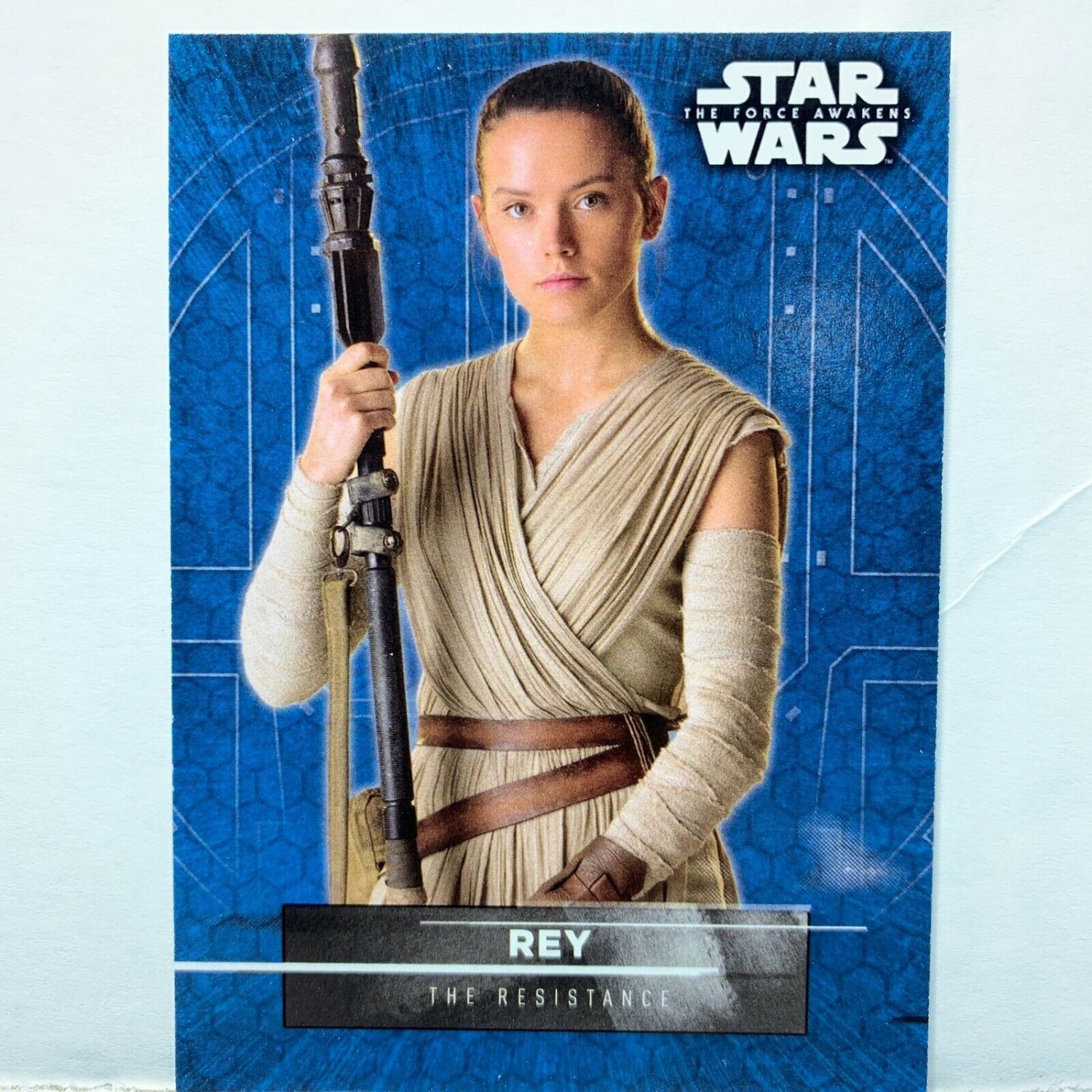 2016 Star Wars Force Awakens Series Two Rey Character Sticker Card #2