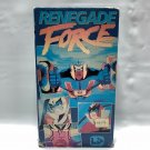Renegade Force 1992 LD Video Robot Mech Alien Kaiju Battle VHS Vintage Anime