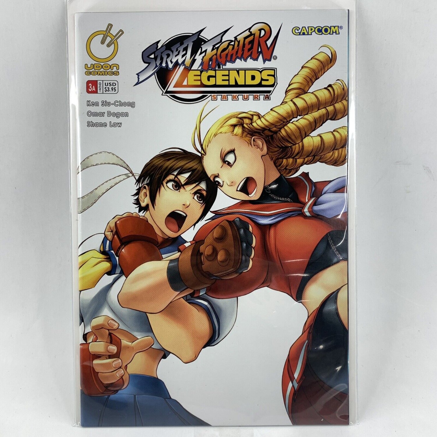 Street Fighter Legends Sakura Issue 3A Comic Book Udon Comics 2006