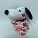Hallmark Valentine Snoopy 8" Plush Hearts Love Plushie Stuffie