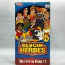 Rescue Heroes Fisher Price VHS The Fire in Field 13 Cartoon Animated