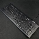 Acer Wired USB Slim Keyboard SK-9626 Black Cleaned Tested Working