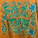 Southern Belle Focus On Your Own Drama I Can Handle Mine Orange Youth XL T-Shirt