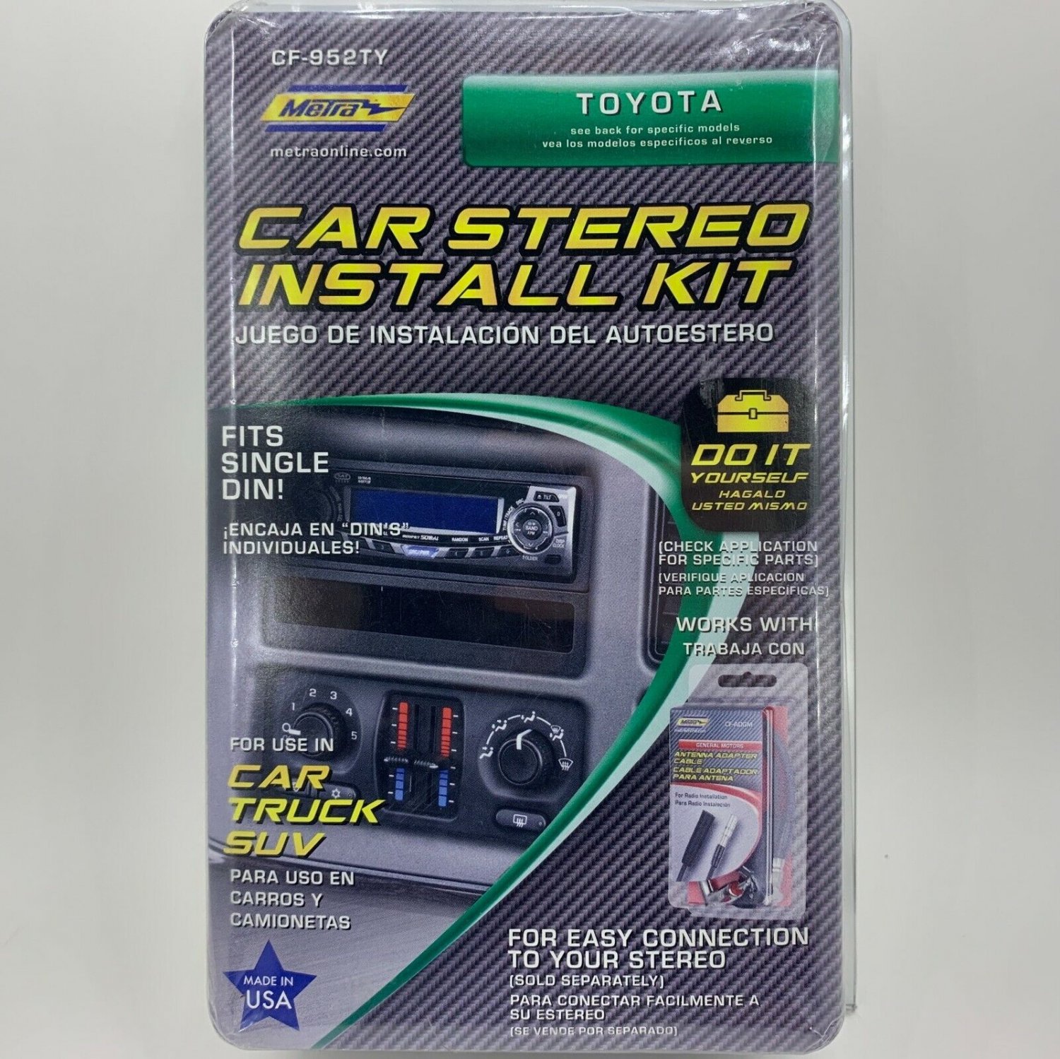 Metra CF-952TY Car Stereo Install Kit Toyota