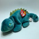Ty Beanie Babies Iggy the Iguana Blue 1997 Plush Plushie Vintage