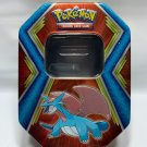 Pokemon TCG Salamence Metal Card Tin Collectors Box Empty Art Storage
