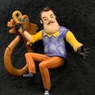 Hello Neighbor Mr Peterson with rope Backpack Hanger Clip  Zag Toys