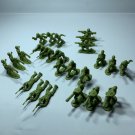 24 Piece Green Army Future War Soldiers Snipers Heavy Gun Scout Plastic Men