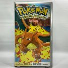 Pokemon The Johto Journeys Fire Power VHS 2001 Pioneer Charizard Pikachu Sentret